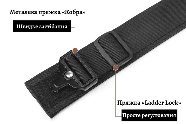 Нашийник для собак Woofy, нейлоновий з металевою пряжкою-фастекс, світловідбиваючий, чорний М (281M-BLACK) - Фото 4 Нашийник для собак Woofy, нейлоновий з металевою пряжкою-фастекс, світловідбиваючий, чорний М (281M-BLACK) - зображення 4