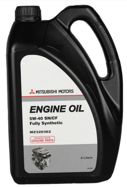 Моторна олива Mitsubishi Engine Oil 5W-40 4л Mitsubishi MZ320362 - Фото 1 Моторна олива Mitsubishi Engine Oil 5W-40 4л Mitsubishi MZ320362 - зображення 1