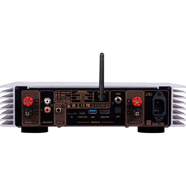 Інтегральний підсилювач ToneWinner AD-60 Silver - изображение 3