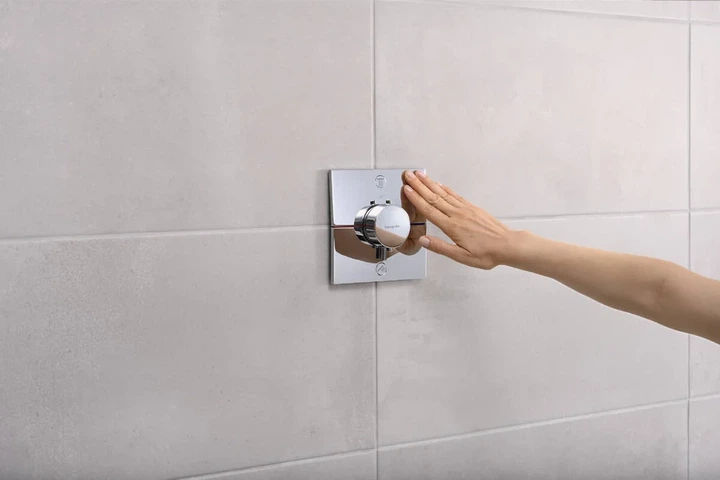Hansgrohe ShowerSelect Comfort E Термостат на 2 потребителя, хром (15572000) - изображение 10
