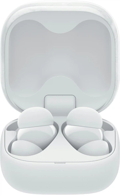 Навушники Sony Linkbuds Fit White (WF-LS910N) - Фото 2 Навушники Sony Linkbuds Fit White (WF-LS910N) - зображення 2