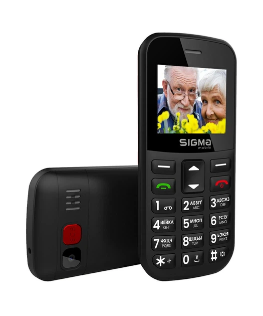 Мобільний телефон Sigma mobile Comfort 50 CF115 EASY Black (UA UCRF) - зображення 4