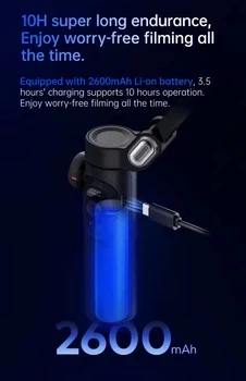 Трьохосьовий стабілізатор для смартфона AOCHUAN Smart XE - зображення 3