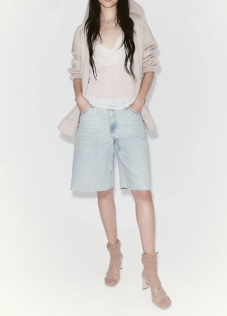 Шорти H&M 11538 Блакитний 34 (1281) - Фото 1 Шорти H&M 11538 Блакитний 34 (1281) - изображение 1