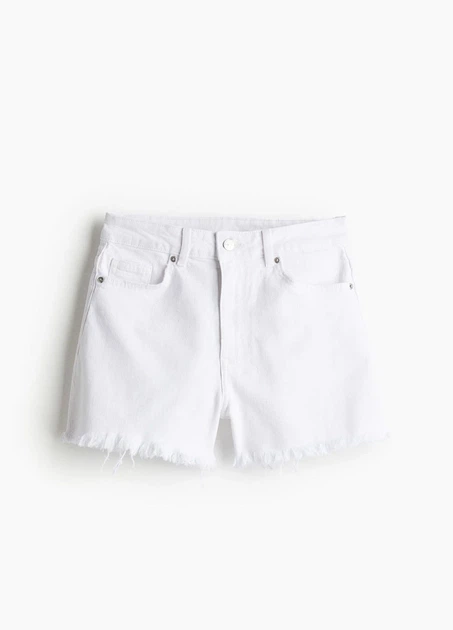 Шорти H&M 11305 Білий 34 (1048) - Фото 3 Шорти H&M 11305 Білий 34 (1048) - зображення 3