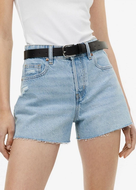 Шорти H&M 11423 Блакитний 34 (1166) - Фото 1 Шорти H&M 11423 Блакитний 34 (1166) - изображение 1