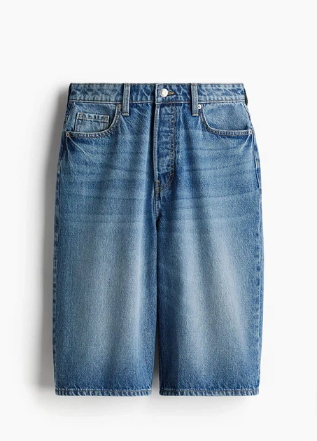 Шорти H&M 11653 Синій 34 (1396) - Фото 3 Шорти H&M 11653 Синій 34 (1396) - изображение 3