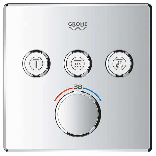 Grohe Grohtherm SmartControl Термостат, хром (29126000) - изображение 15