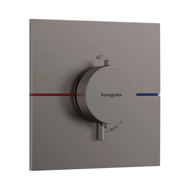 Термостат на 1 потребитель Hansgrohe ShowerSelect Comfort E (цвет - матовый чёрный хром) 15574340 - Фото 1 Термостат на 1 потребитель Hansgrohe ShowerSelect Comfort E (цвет - матовый чёрный хром) 15574340 - зображення 1