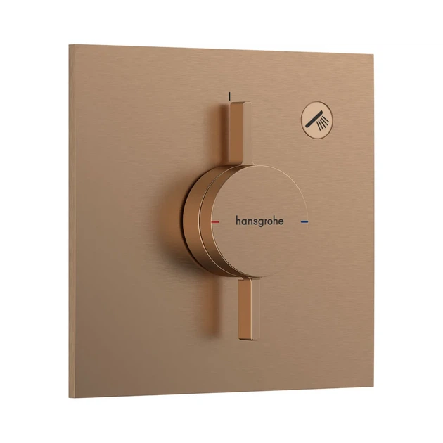 HANSGROHE DuoTurn E Змішувач прихованого монтажу, бронза (75617140) - Фото 1 HANSGROHE DuoTurn E Змішувач прихованого монтажу, бронза (75617140) - зображення 1