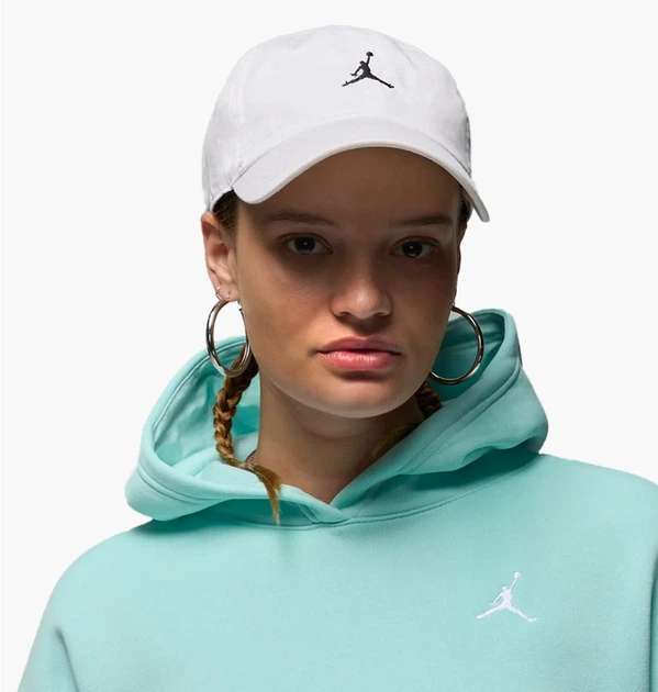 Кепка унісекс Air Jordan U Club Cap Us Cb Wsh Jm White HQ1963-100 білий розмір L - Фото 2 Кепка унісекс Air Jordan U Club Cap Us Cb Wsh Jm White HQ1963-100 білий розмір L - изображение 2