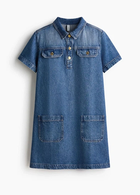 Плаття H&M 16746 Синій XXS (1315) - Фото 4 Плаття H&M 16746 Синій XXS (1315) - изображение 4