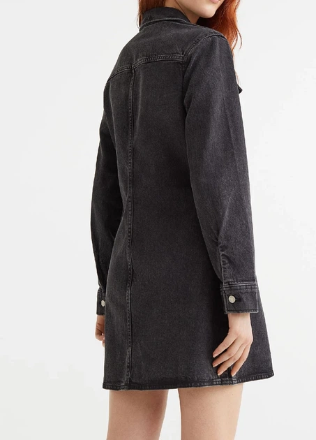 Плаття H&M 15190 Чорний XXS (1094) - изображение 2
