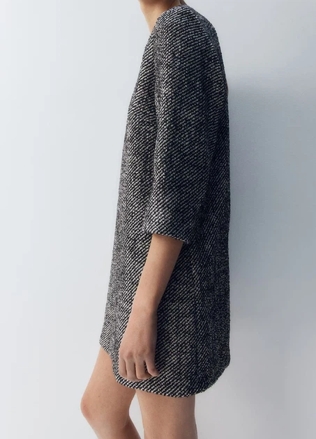 Плаття H&M 16149 Чорний з білим XL (1268) - изображение 2