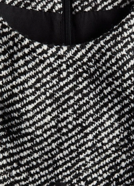Плаття H&M 16149 Чорний з білим XL (1268) - изображение 5