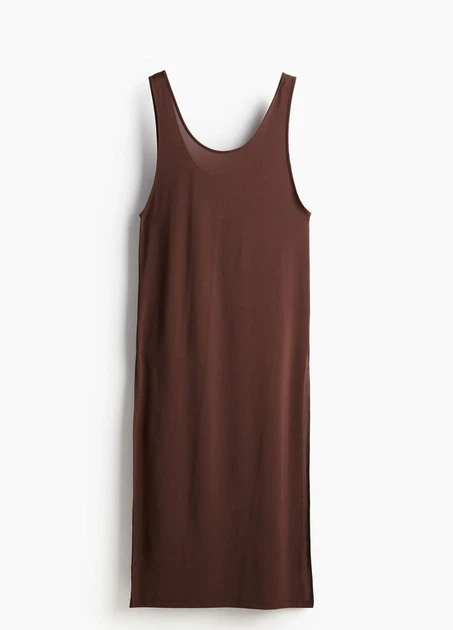 Плаття H&M 15689 Темний коричневий L (1230) - Фото 3 Плаття H&M 15689 Темний коричневий L (1230) - изображение 3