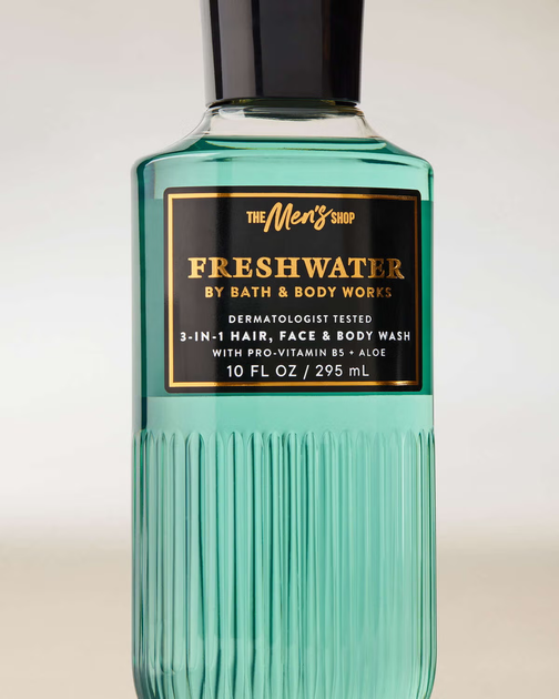 Чоловічий гель для душу Bath & Body Works (667659413812) Freshwater 295 мл - Фото 2 Чоловічий гель для душу Bath & Body Works (667659413812) Freshwater 295 мл - изображение 2