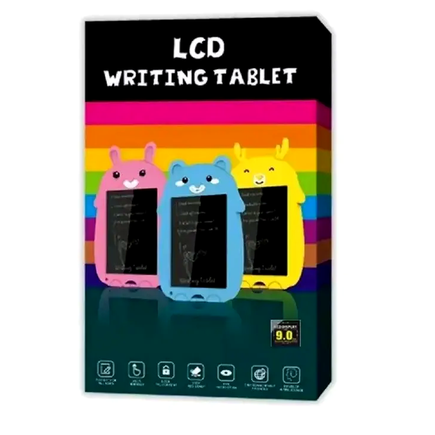 Графический планшет Writing Tablet Bear для детей голубой цвет для рисования и создания заметок - Фото 9 Графический планшет Writing Tablet Bear для детей голубой цвет для рисования и создания заметок - изображение 9