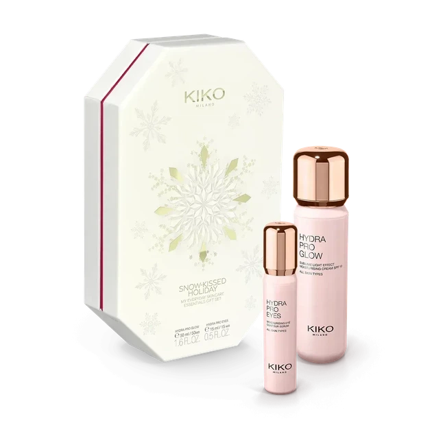 Набір KIKO Milano Hydra Pro Glow Snow-Kissed Holiday Skincare Essentials - Фото 3 Набір KIKO Milano Hydra Pro Glow Snow-Kissed Holiday Skincare Essentials - изображение 3