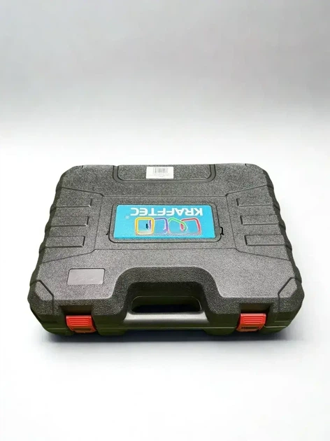 Болгарка аккумуляторная Krafftec Germani DGA554ZL 48V 6Ah бесщеточная угловая шлифовальная машина 125 мм с двумя аккумуляторами регулировкой оборотов и кейсом - изображение 6