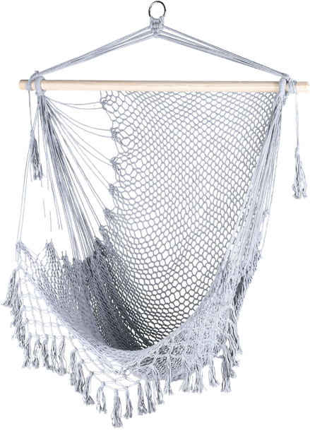 Садова гойдалка Outtec Boho Світло-сірий (O-66570) - Фото 1 Садова гойдалка Outtec Boho Світло-сірий (O-66570) - зображення 1