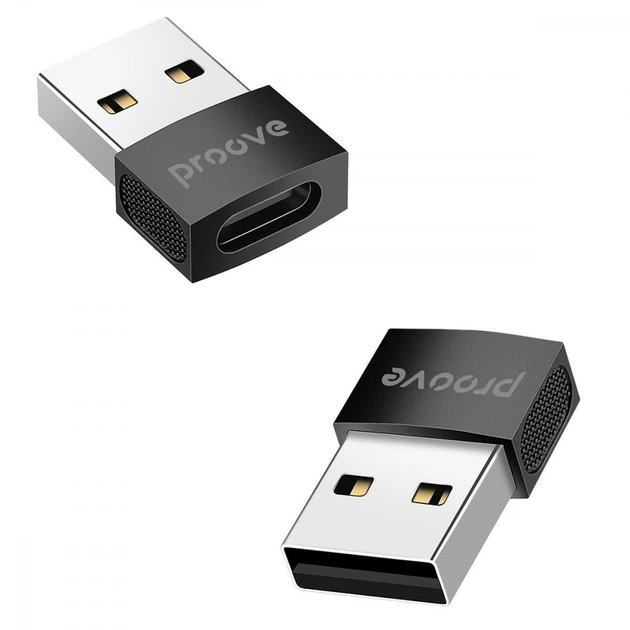 Перехідник OTG Proove Extension Type-C to USB black - зображення 5