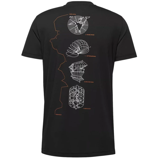 Футболка Mammut Mountain T-Shirt Eiger L black - изображение 2
