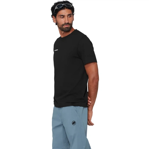 Футболка Mammut Base T-Shirt Men Mini Logo XXL black - зображення 3