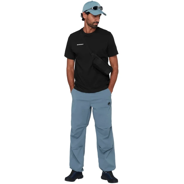 Футболка Mammut Base T-Shirt Men Mini Logo XXL black - зображення 5