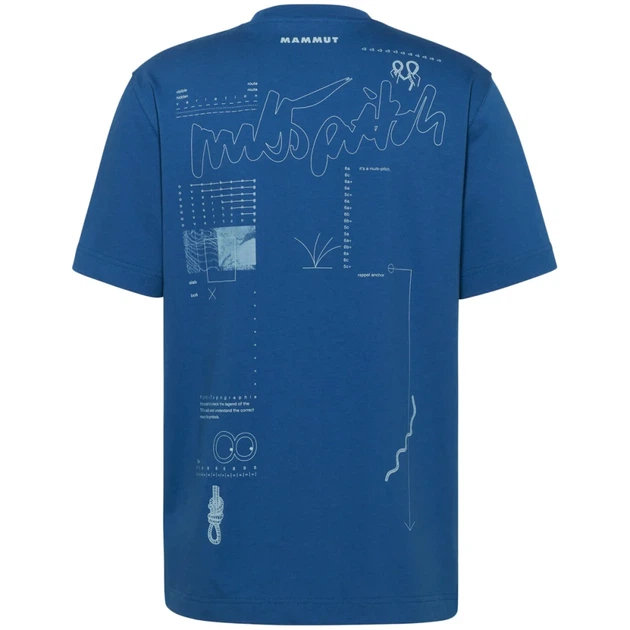 Футболка Mammut Base T-Shirt Men Multi-Pitch L tschiel - изображение 2