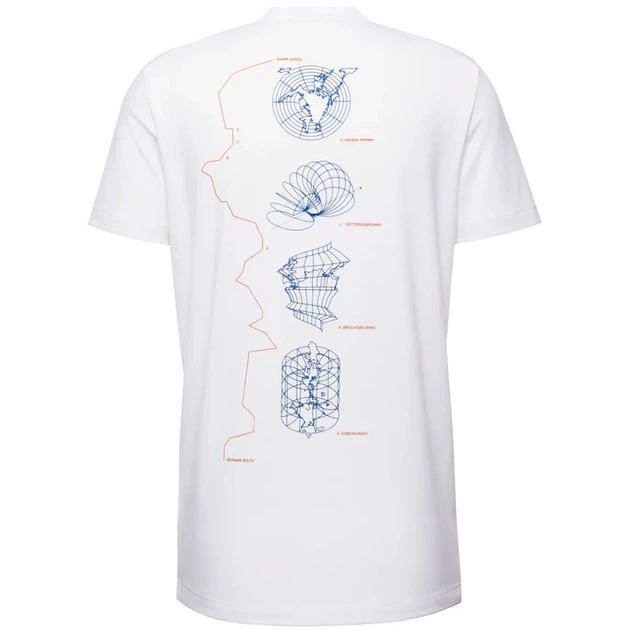 Футболка Mammut Mountain T-Shirt Eiger XL white - зображення 2