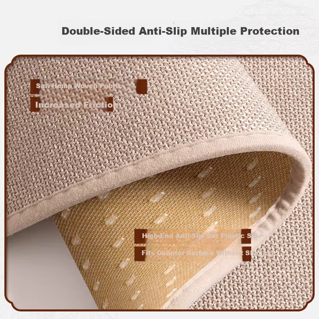 Qiqi Home Bay Window Cushion Window Seam Pad Японський стиль Простий бавовняний лляний охолоджувальний килимок Four Seasons Універсальний нековзний килимок для сидіння на балкон спальні - зображення 6