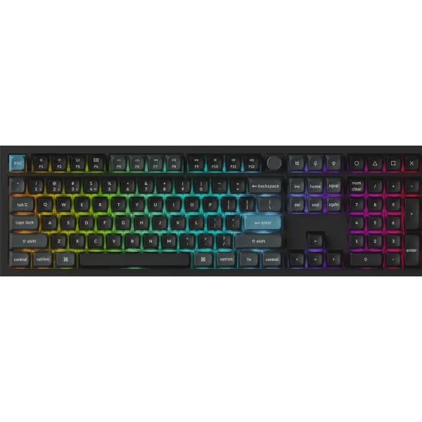 Клавіатура бездротова Keychron q6 Ultra Keychron Red Switch Black rgb (q6u-m1-ua) - зображення 3