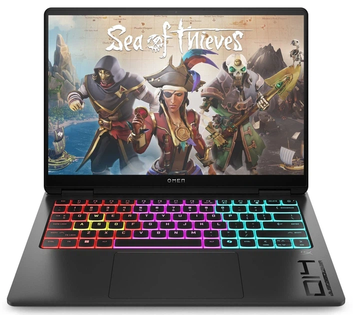 Ноутбук HP Omen Transcend 14t-fb1000 Gaming (D78KNU8) Shadow Black - Фото 1 Ноутбук HP Omen Transcend 14t-fb1000 Gaming (D78KNU8) Shadow Black - изображение 1