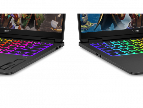 Ноутбук HP Omen Transcend 14t-fb1000 Gaming (D78KNU8) Shadow Black - Фото 9 Ноутбук HP Omen Transcend 14t-fb1000 Gaming (D78KNU8) Shadow Black - изображение 9