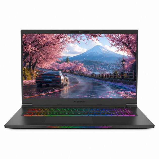 Ігровий ноутбук 17,3" Medion (Lenovo Group) Erazer Beast X25-MD | AMD Ryzen 9 5900HX | IPS (2560x1440) QHD 165 Гц | RAM 16 ГБ | SSD NVME 512 ГБ | Nvidia GeForce RTX 3080, 16 ГБ | Win11 (5393) - Уцінка - зображення 2