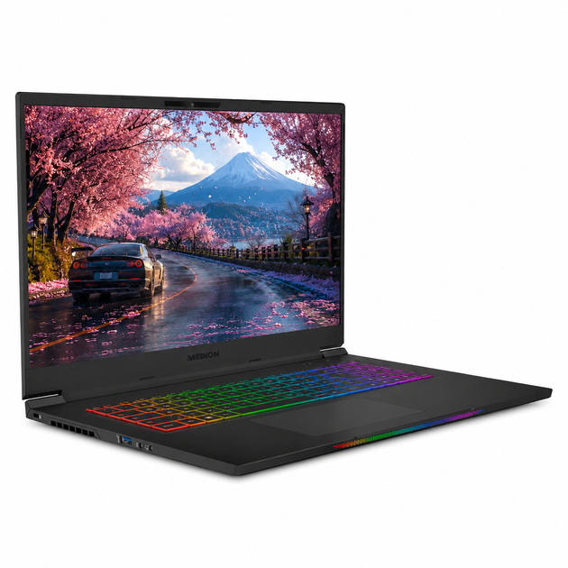 Ігровий ноутбук 17,3" Medion (Lenovo Group) Erazer Beast X25-MD | AMD Ryzen 9 5900HX | IPS (2560x1440) QHD 165 Гц | RAM 16 ГБ | SSD NVME 512 ГБ | Nvidia GeForce RTX 3080, 16 ГБ | Win11 (5393) - Уцінка - зображення 3