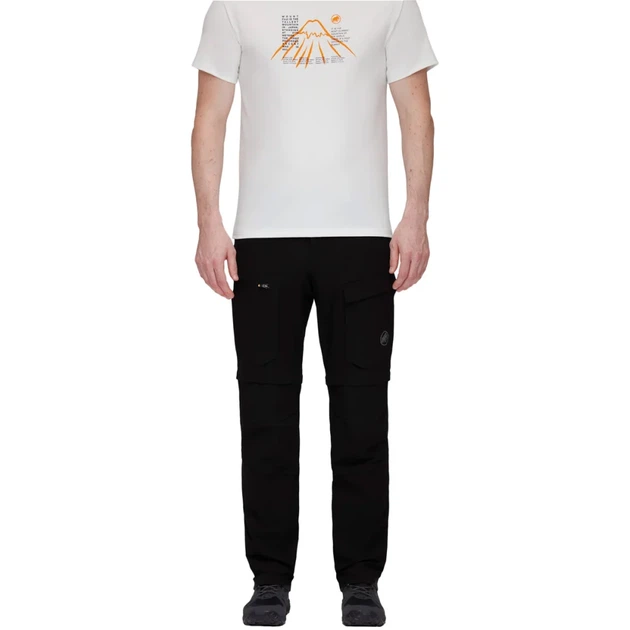 Брюки Mammut Zinal Hybrid Zip Off Pants M 50 Black - изображение 2