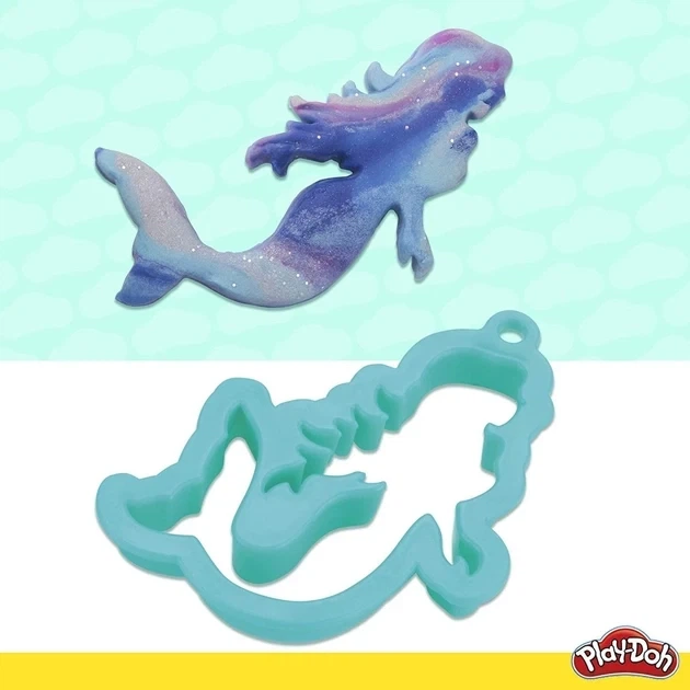 Набор для лепки Морская тема Play-Doh Hasbro (F1200FF2) — 13 баночек пластилина и формочки - Фото 2 Набор для лепки Морская тема Play-Doh Hasbro (F1200FF2) — 13 баночек пластилина и формочки - изображение 2