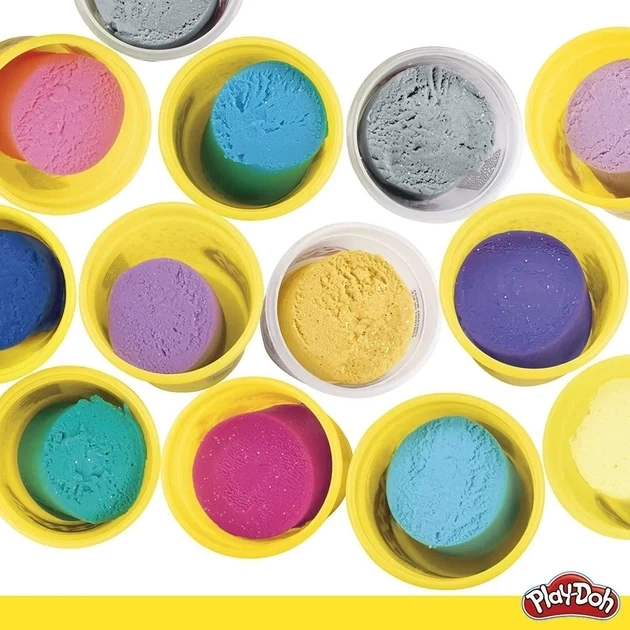 Набор для лепки Морская тема Play-Doh Hasbro (F1200FF2) — 13 баночек пластилина и формочки - Фото 5 Набор для лепки Морская тема Play-Doh Hasbro (F1200FF2) — 13 баночек пластилина и формочки - изображение 5