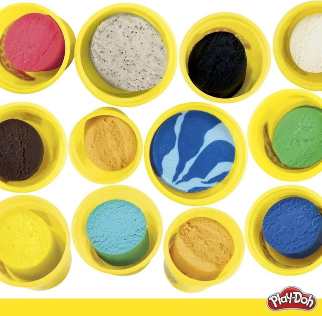 Набор для лепки Play-Doh Hasbro Пираты (F1175FF2) — 13 баночек пластилина и формочки - изображение 2