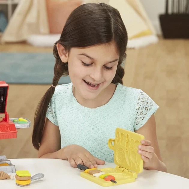 Набор для лепки Гриль барбекю Play-Doh Hasbro (F0652) — Пластилин с аксессуарами Барбекю - изображение 6