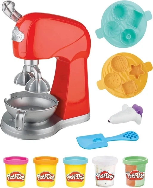 Набор для лепки Волшебный миксер Play-Doh Hasbro (F4718) — Пластилин с миксером для кулинарии - изображение 2