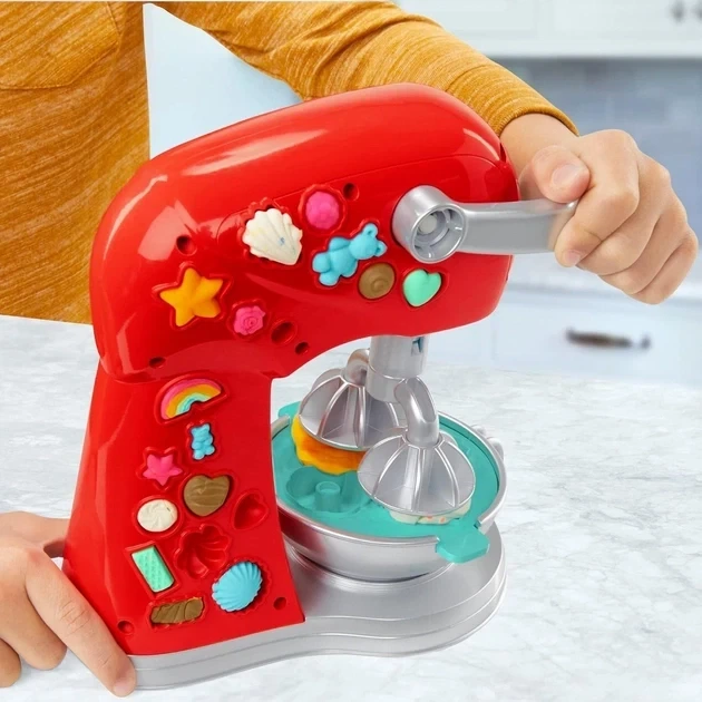 Набор для лепки Волшебный миксер Play-Doh Hasbro (F4718) — Пластилин с миксером для кулинарии - изображение 4