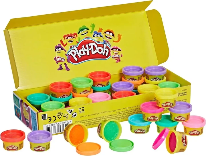Набор пластилина Play-Doh Hasbro 42 баночки (F1211FF2) — Большой комплект для лепки - изображение 2