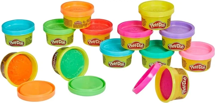 Набор пластилина Play-Doh Hasbro 42 баночки (F1211FF2) — Большой комплект для лепки - изображение 3