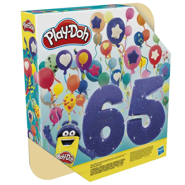 Набор пластилина Play-Doh Hasbro 65 баночек (F1528) — Большой комплект для лепки - изображение 2