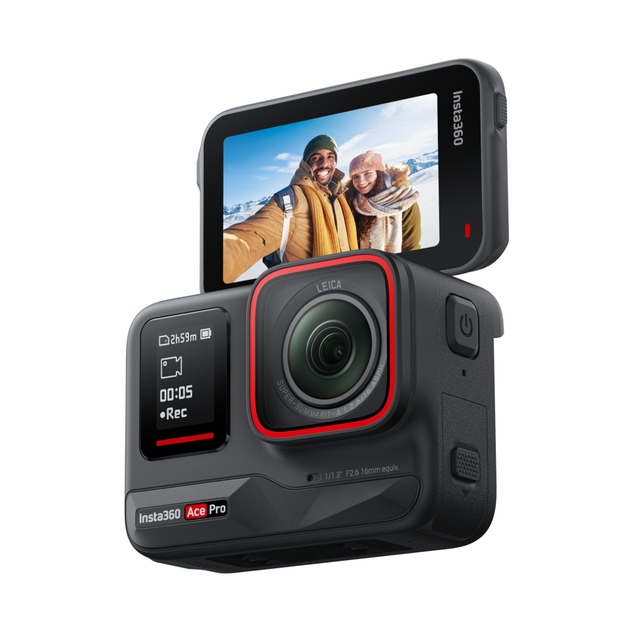 Экшн-камера Insta 360 Ace Pro 2 Standard Bandle (Black) - Фото 3 Экшн-камера Insta 360 Ace Pro 2 Standard Bandle (Black) - изображение 3