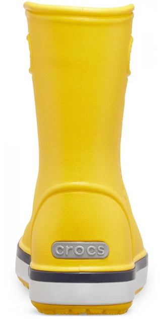 Дитячі крокси гумові чоботи Crocs Kids Crocband Rain Boot Yellow (27/28, жовтий) - Фото 6 Дитячі крокси гумові чоботи Crocs Kids Crocband Rain Boot Yellow (27/28, жовтий) - зображення 6