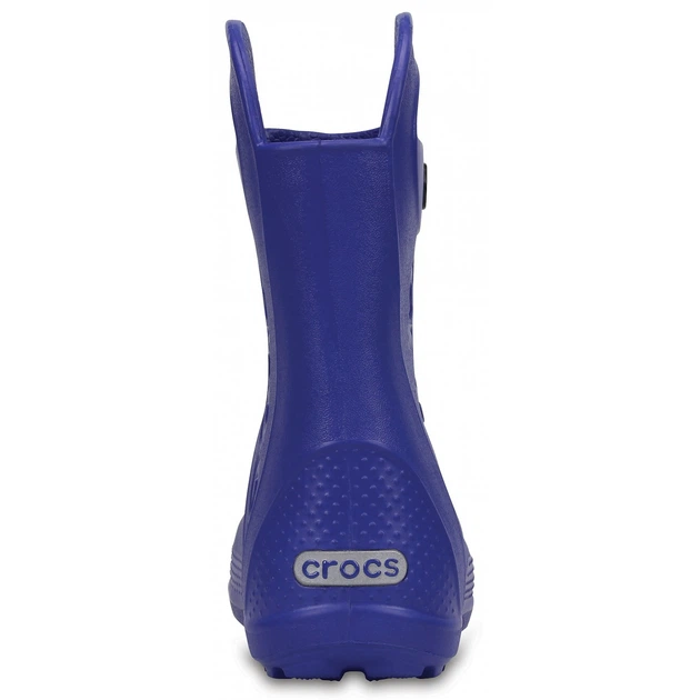 Дитячі крокси гумові чоботи Crocs Handle It Rain Boot Kids Blue (28/29, синій) - изображение 5